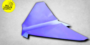 Bird paper airplane