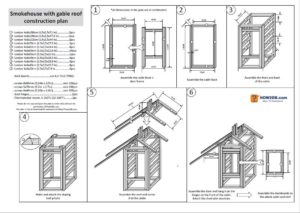 Smokehouse plans with material list