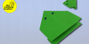 Origami Jumping Frog | How to make a paper frog