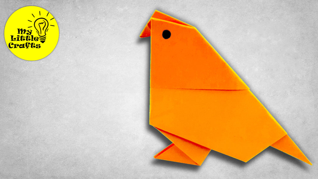 Origami BIRD  How to fold a paper BIRD? (easy) 🐤🐤🐤 