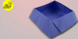 Origami candy box | paper candy box