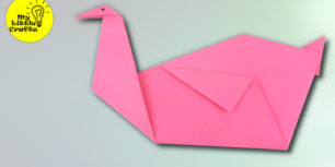 Origami Swan | How to make a paper swan