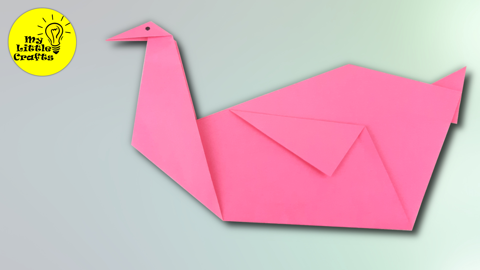 Origami Swan | How to make a paper swan