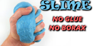 How to make slime without glue or borax | Flour slime