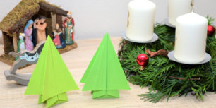 Origami Christmas Tree | How to make a tree out of paper