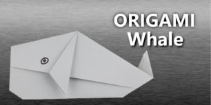 Origami whale | How to make a whale out of paper