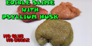 Psyllium Husk Slime | DIY NO GLUE slime using psyllium husk