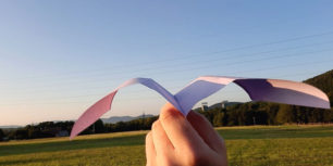 Longest flying paper plane - Seagull flying paper plane