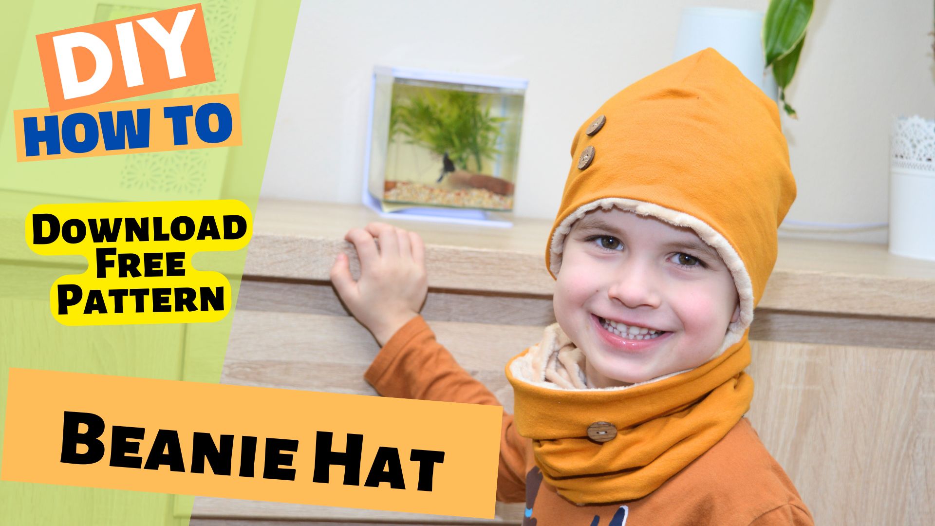 How to Sew a Reversible Beanie Hat | Free Pattern Included!